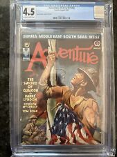 Adventure #638 (Vol. 107 #4) 1942 Popular Pulp Magazine CGC 4.5 (OW-W Pages) picture