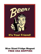 119 - Funny Beer Alcohol Drinking Fridge Refrigerator Magnet picture