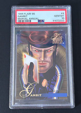 1995 Flair Marvel Annual Gambit #4 PSA 10 picture