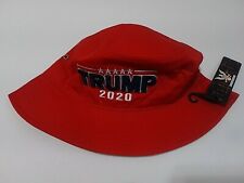 MAGA Donald Trump 2020  Hat Red Bucket Hat + Free Trump Mask Gift picture
