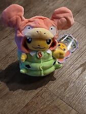 Poncho Pikachu Slowbro Skytree Limited Edition Plush picture