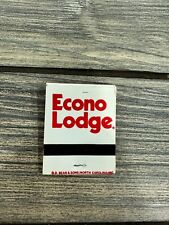 Vintage Econo Lodge Matchbook Advertisement picture