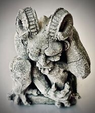 Vintage Heavy Hand Formed Medieval Aesthetic Detailed Gothic Gargoyle Halloween picture