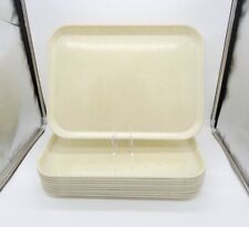 Vintage Academia 10pc Lot Camtray Cambro Lunchroom Trays 16” X 12” Cafeteria picture