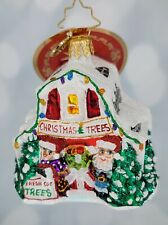 Christopher Radko NEW Little Gem North Pole Tree Farm 1019662 Christmas Ornament picture