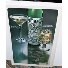 Martini Rossi Dry 1979 Original Magazine Print Ad picture
