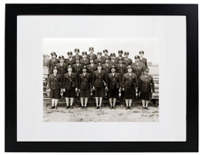 1945 First US African American Nurses WW2 Matted & Framed War Picture Photo picture