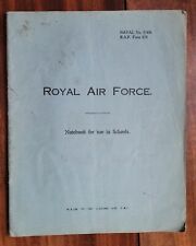 c1940s Royal Air Force Notebook. With Hand Drawn Electrical Engineering Diagrams picture