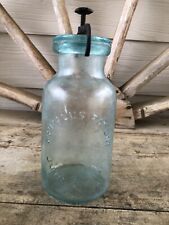Millville Atmospheric Fruit Jar Whitehall’s Patent 1861 Complete picture
