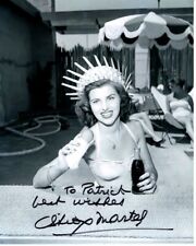CHRISTIANE MARTEL Autographed Signed 8x10 Photograph - To Patrick MISS UNIVERSE picture