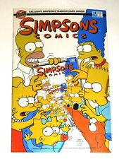 1994 Simpsons Comics #4 & BUSMAN FLIP BOOK Bongo IT'S IN THE CARDS MATT GROENING picture