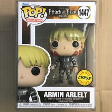 Funko Pop Armin Arlelt CHASE #1447, Attack on Titan, AoT, Animation - MINT picture