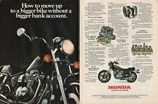 1981 Honda CB650 Custom - 2-Page Vintage Motorcycle Ad picture