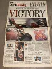 Chicago Tribune 6/15/98 - Sports Mon - 