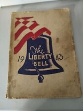 Liberty Bell Yearbook Pre Owned 1943 WW 2 Era picture