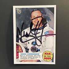 NEIL ARMSTRONG NASA Apollo 11 Autographed CARD Astronaut With COA Baseball Topps picture
