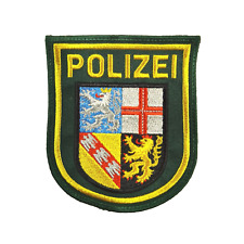Genuine German Police Polizei Embroidered Uniform Patch Emblem size 9 x 8 cm picture
