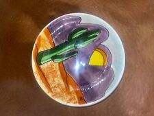 Decorative bowl EP designs Southwest Desert. Scottsdale AZ. Signed RAE picture