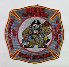 Memphis Fire Special Operations Rescue 1 Engine 13 Tennessee TN Patch A9 picture