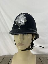 Vintage British Bobby Helmet Hat Bornemouth  Police Size 7 picture
