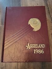 Vintage Aggieland Aggies 1986 Texas Vol 84 A&M College Yearbook Whoop picture