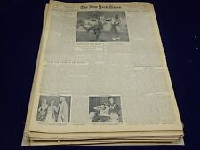 1946 NY TIMES SUNDAY DRAMA SECTIONS LOT OF 43 - ANNIE GET YOUR GUN - UP 8 picture