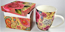 Sandy Clough Mug Coffee Cup Floral Christian Inspirations Everlasting Love 4