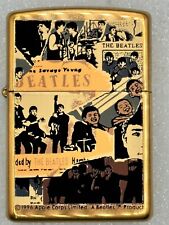 Vintage 1997 The Beatles Anthology Brass Zippo Lighter NEW picture