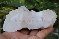 365gm Newly discovered white Rock Raw Quartz Crystal Cluster mineral samples picture