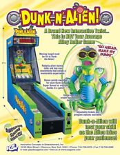 ICE Dunk N' Alien Skee Ball Arcade Game Motor, Track and Parts picture