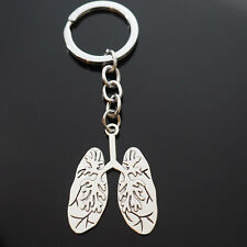 Lungs Body Organs Blood Vessels Breathe Pendant Charm Keychain Key Chain Gift picture