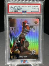 2022 DC Cards PSA 8 Near MINT Harley Quinn Physical Only Legends Low pop #A12809 picture