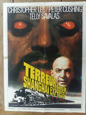 Poster Terror IN The Shanghai Express Gene Martin Christopher Lee picture