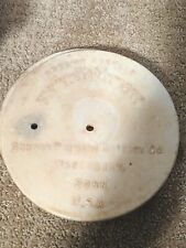 Antique Gordon Primary Battery Cell Railroad Signal Cell Lid Pat 1896 1906 picture