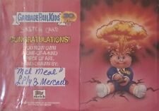 2015 GPK 30th LILY MERCADO PANO OFFICIAL SKETCH CARD MEL MEAL (1/1) RARE BOOKLET picture