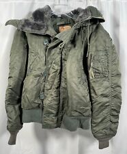 Vintage Alpha Industries USAF Type N-2B Flyers Parka Hood Size Small picture