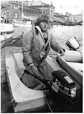 1983 Press Photo WILLIAM NEAL Motor Bath Tub Boat Sailor London to Leningrad kg picture