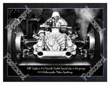 Historic Bill Taylor's #51 Rounds Rocket Special 1949 Indy Postcard picture