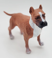 American Pitbull Terrier Dog Puppy PVC Figurine Toy Figure picture