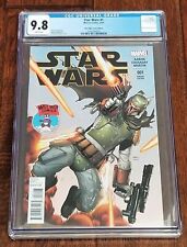 STAR WARS #1 CGC 9.8 HUMBERTO RAMOS BOBA FETT MILE HIGH CONNECTING EXCL VARIANT picture