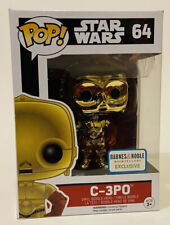 Funko Pop Star Wars Metallic CP30 Branes & Nobles Exclusive picture