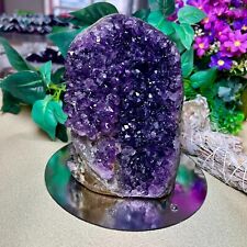 2.665kg Natural amethyst rough stone CutBase Uruguay amethyst cluster picture