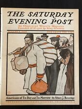 Illustrated  Saturday Evening Post August 8, 1903 Edward Penfield Cover Art picture