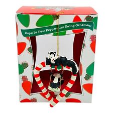 Warner Brothers Studio PEPE LE PEW Swing Christmas Ornament RARE picture