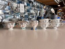 Baileys Irish Cream 8 -HIS HERS YUM Vintage Cups Mugs Winking Face 1996 1997 picture