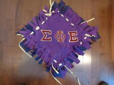 Vtg Sigma Phi Epsilon Felt Wool Fraternity Banner 23