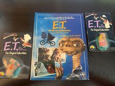 1982 VINTAGE E.T. Picture Activity Book & 2 E.T. Figures Unopened *Bundle*  picture