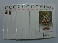 Civil War Chronicles lot #4-11 all 8 different books 8.0 VF (2007) picture