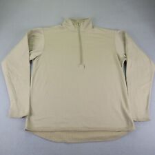 USGI Shirt XL Beige Midweight Cold Weather GEN III Desert Sand Waffle Fleece ^ picture