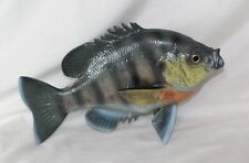 Beautiful Land & Sea Nature Series Perch Fish Figurine  Bluegill Bass 2002 picture